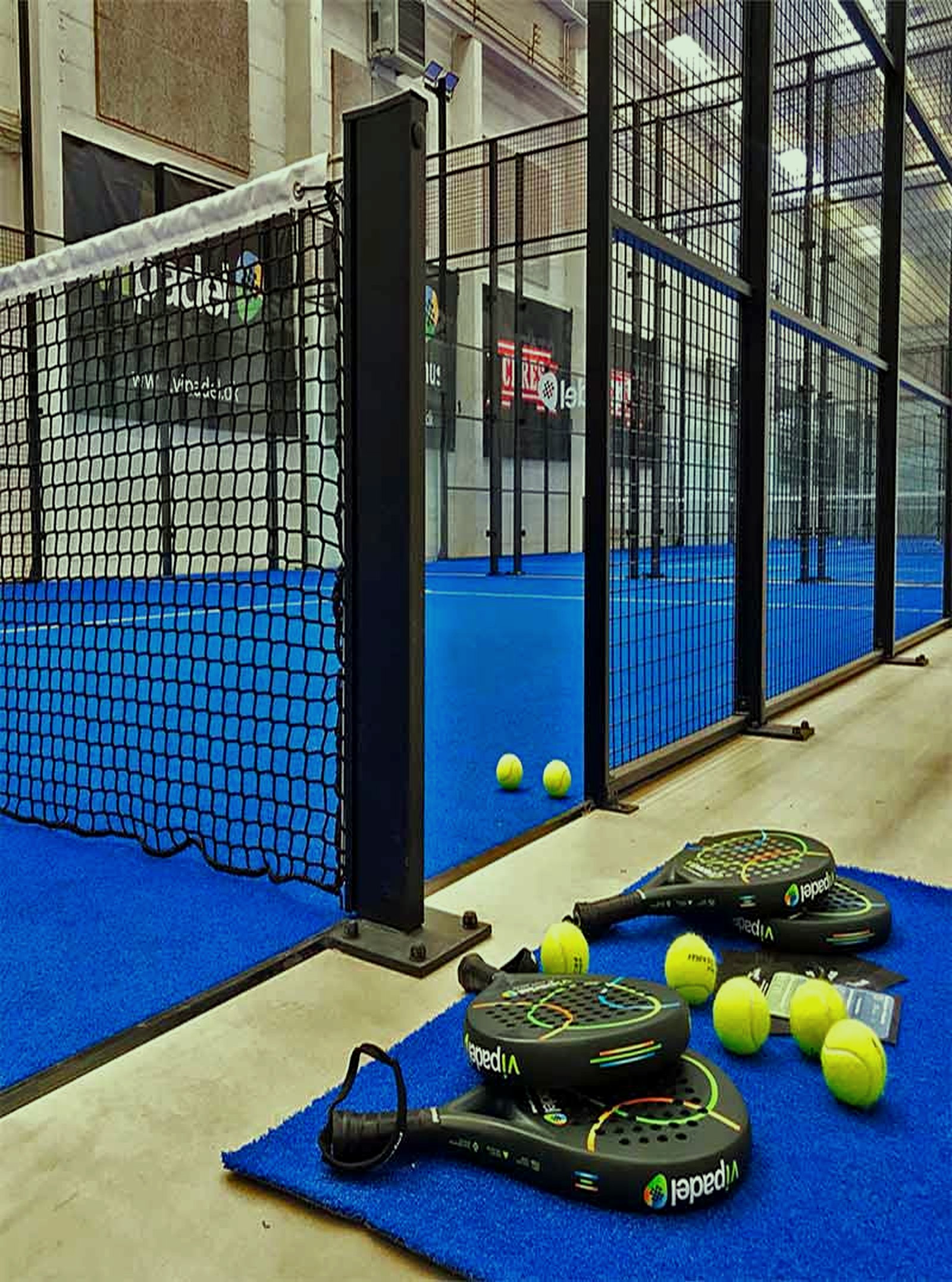 Padelbane i ViPadel Aarhus